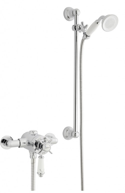 Klassique, exposed thermostatic shower valve
