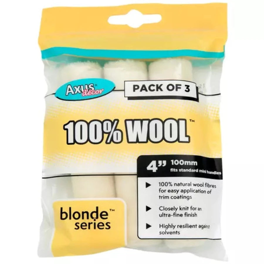 100% Wool mini roller 100mm