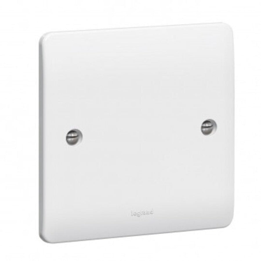 Blanking Plate Single White