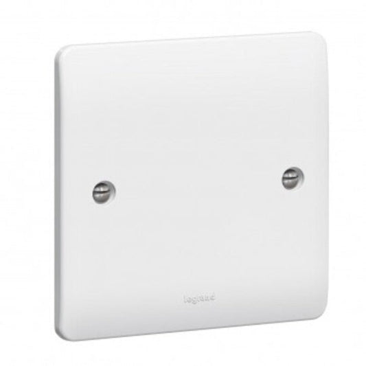Blanking Plate Single White