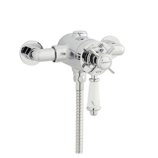 Klassique, exposed thermostatic shower valve