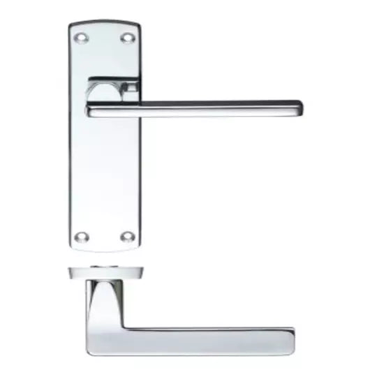 Scroll Lever Latch Backplate CP