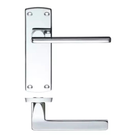 Scroll Lever Latch Backplate CP
