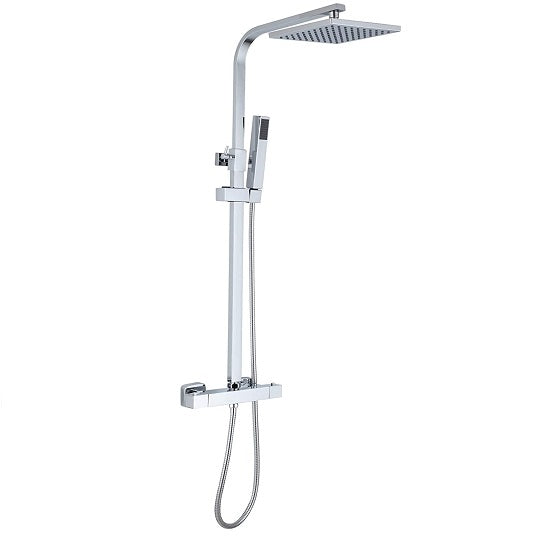 Rieta Square Bar Shower Valve Chrome