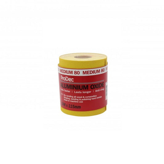 Prodec Yellow Ali-Oxide - 80 Grit (10m)