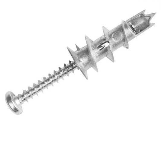 Metal Self Drill Fixingg With Screw  (100pce)