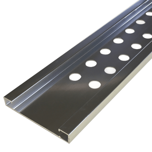 12.5mm Accent Trim Bright Silver