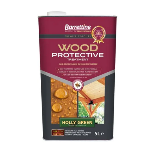 Barrettine Protective Treatment Holly Green 5L