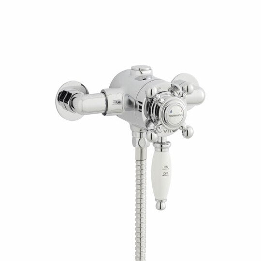 Viktory, exposed thermostatic shower valve