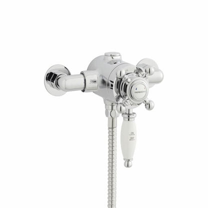 Viktory, exposed thermostatic shower valve