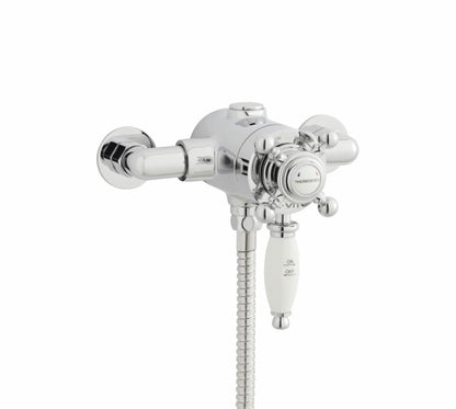 Viktory, exposed thermostatic shower valve