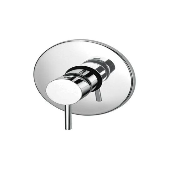 Pure, concealed thermostatic shower valve