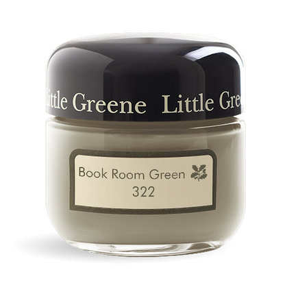 Little Greene Absolute Matt  60ml. Sample Book Room Green 322