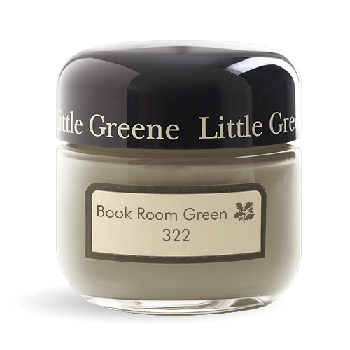 Little Greene Absolute Matt  60ml. Sample Book Room Green 322