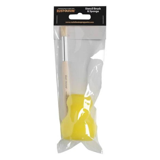 Stencil Brush & Sponge