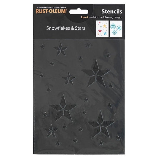 Stencils - Snow Flakes and Stars