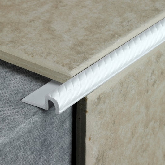 ROPE EFFECT TRIM 7mm WHITE