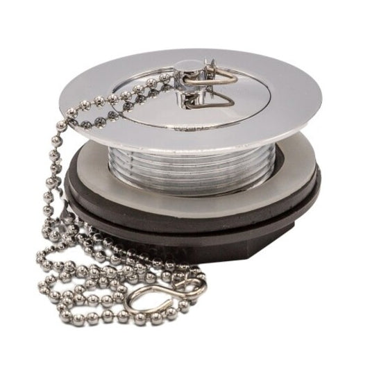 1.1/2" Stubby Bath Waste Chrome