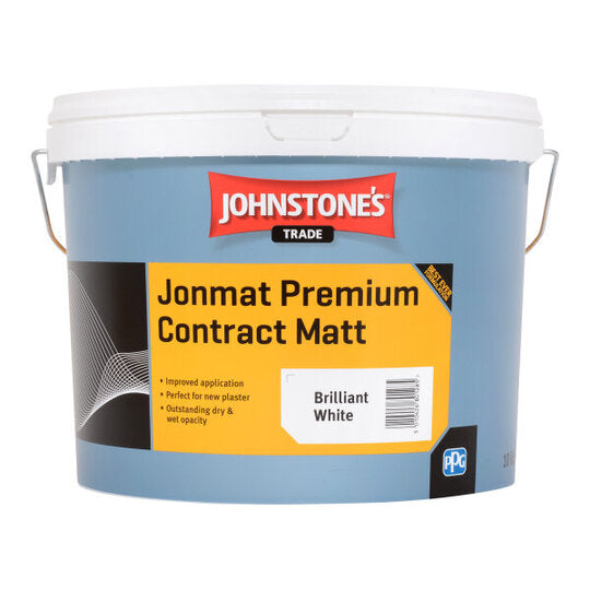 Johnstone's Jonmat Brilliant White 10L
