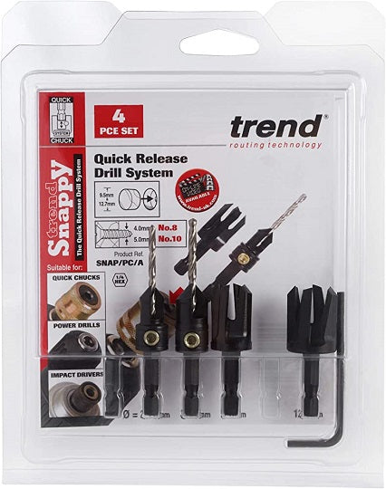 SNAPPY DRILLCSK & PC 4PC SET