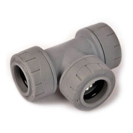 PolyPLUMb Equal Tee 22mm