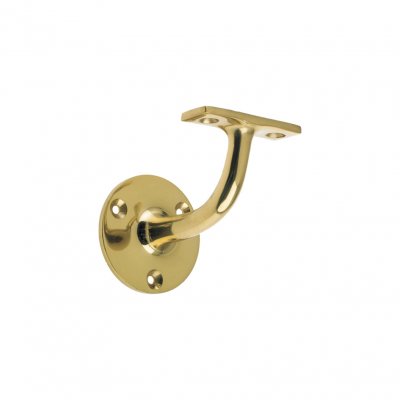Handrail bracket 80mm PB