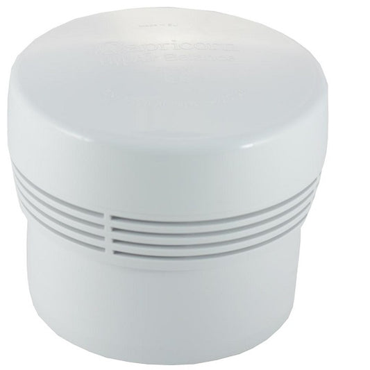 Solvent Weld 110mm Air Admittance Valve White