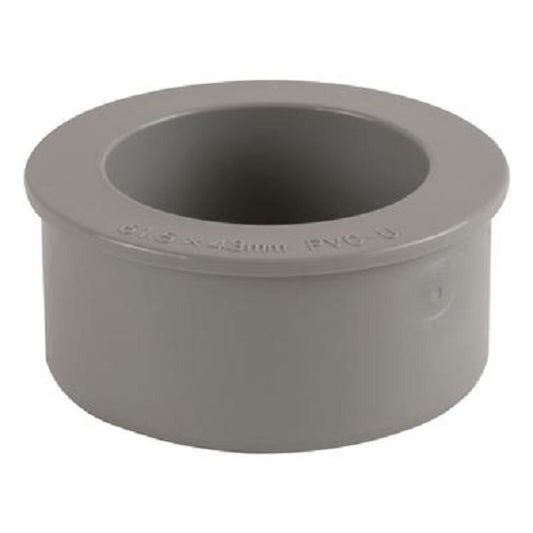 Soil Push Fit 110mm x 63mm x 40mm Reducer Grey