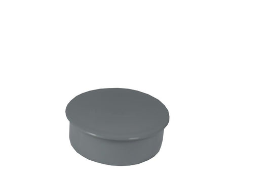 Soil Solvent Weld 110mm Socket Plug Grey