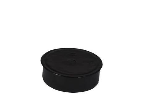 Soil Solvent Weld 110mm Socket Plug Black