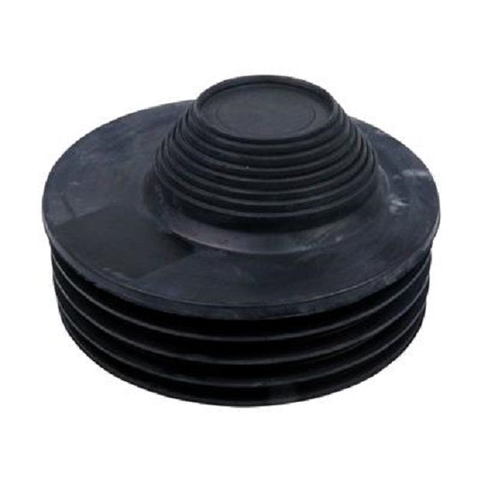 SOIL PUSH FIT 110MM INTERNAL REDUCER BLACK
