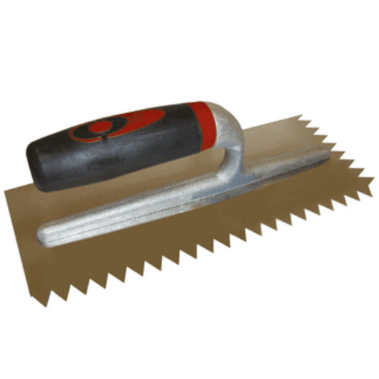 12mm V Notch Trowel S/S