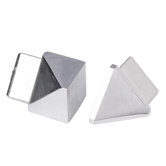 12mm Triangular Stainless Effect Trim