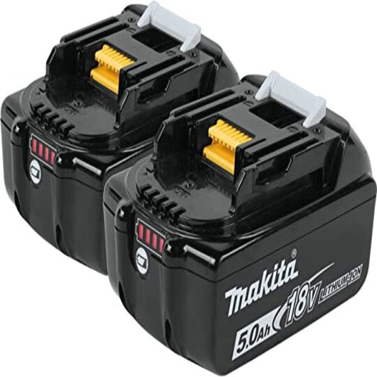 Makita 2x Batt&Charger 5Amp 18v