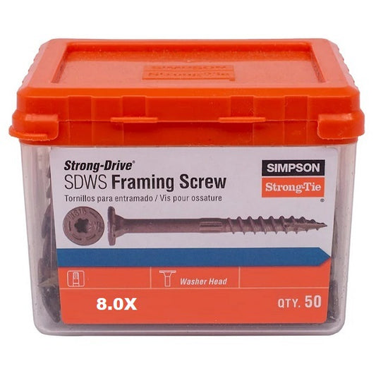 Screw Washerhead 8.0x360 50/box