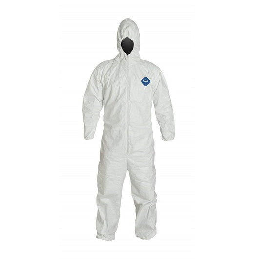 Tyvek Hooded Coverall XL White