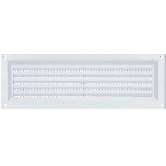 Vent - Louvre  Plastic 225mm x 76mm White