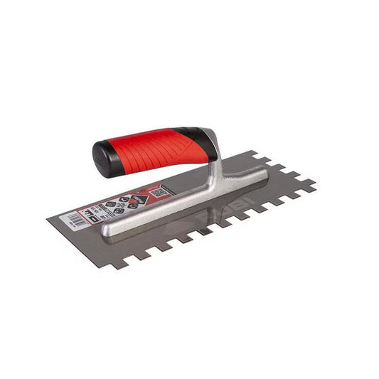 12mm Square Notch Trowel Stainless Steel