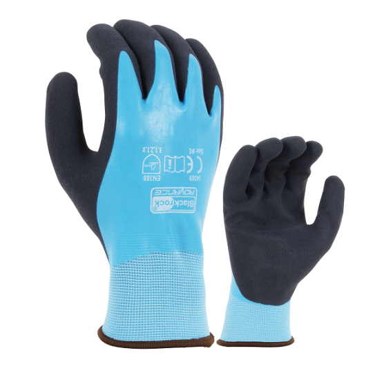 Watertite Latex Coated Gloves Size 11/2XL