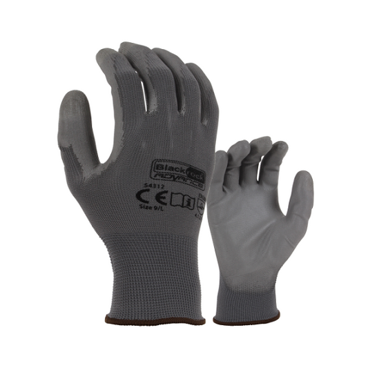 Smart-Touch PU Gloves 7/S Polybag