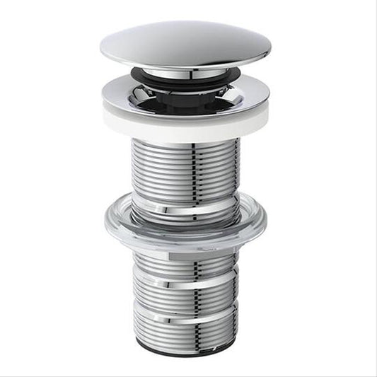ACCESS 1 1/4" Unslotted Basin Clicker Waste Dom