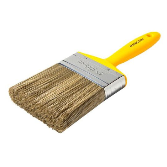 100mm (4) Yellow Cement Brush