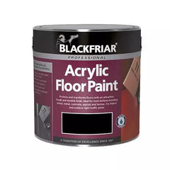 Blackfriar Acrylic Floor Paint - Black 1lt