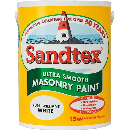 SX M/SEAL SMTH MASONRY BRIL WHITE 5L Brilliant