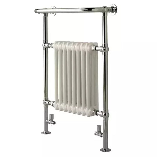 Las Vegas Design Radiator 675mm x 945mm - Chrome & White