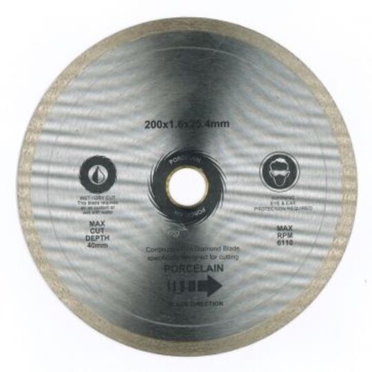 Diamond Spare Blade 200mm x 25.4mm