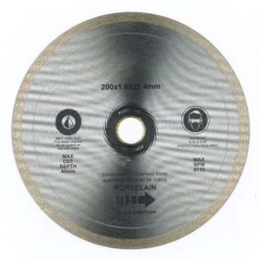 Diamond Spare Blade 200mm x 25.4mm