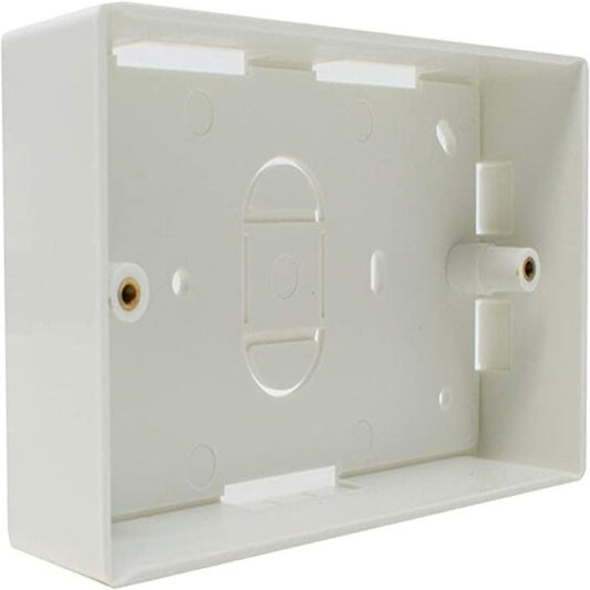 Back Box Single White