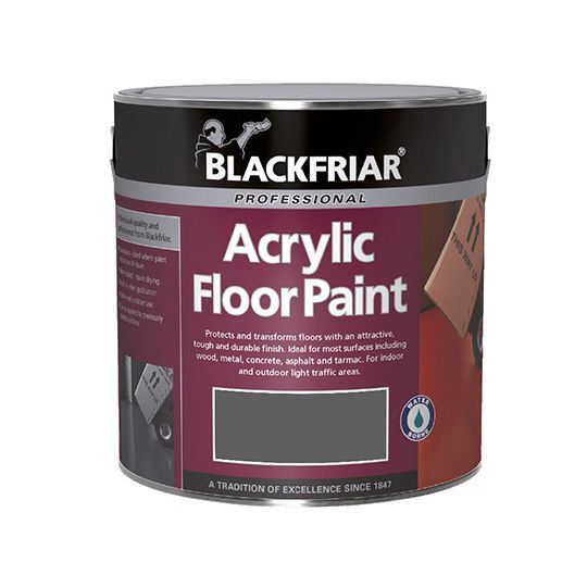 Blackfriar Acrylic Floor Paint - Mid Grey 1lt