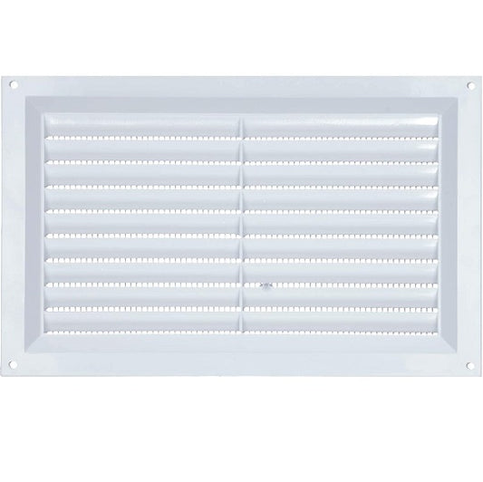 Vent - Louvre  Plastic 225mm x 150mm White